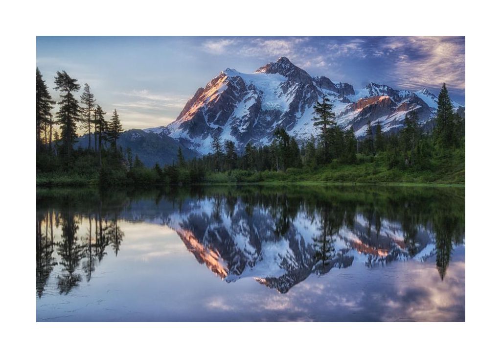 Sunrise on Mount Shuksan