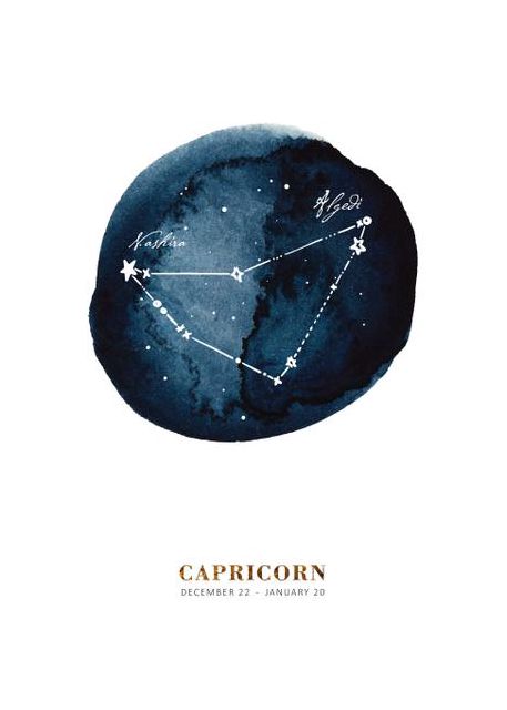 Zodiac Steinbock