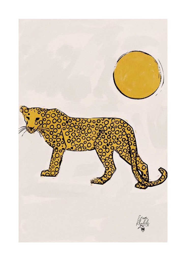Leopard And Sun Erum Khalilipng
