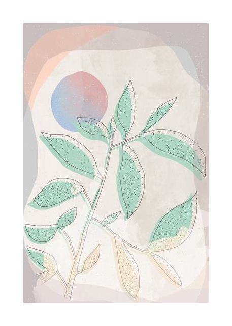 Pastel Leaves